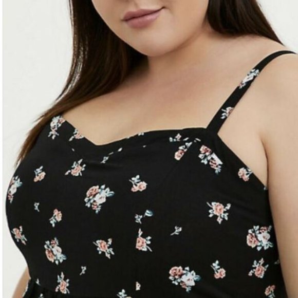 Torrid Floral Dress, Sz 1, NWT! - Picture 2 of 3